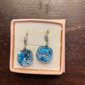 Stunning aquamarine earrings